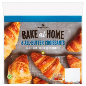 Morrisons Bake at Home All Butter Croissants