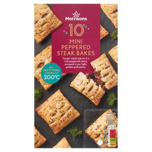 Morrisons Mini Peppered Steak Bakes