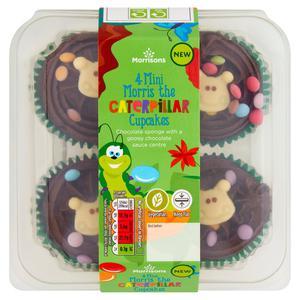 Morrisons Caterpillar Cupcakes