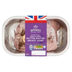 Morrisons Market Street British Turkey Easy Carve Butter Basted Breast Joint