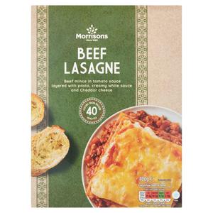 Morrisons Beef Lasagne