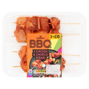 Morrisons Chicken And Chorizo Kebab