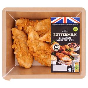 Morrisons Breaded Buttermilk Chicken Mini Fillets