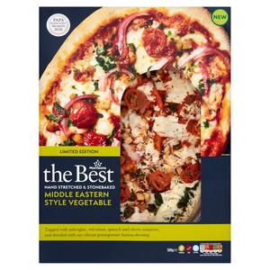 Morrisons The Best 12" Middle Eastern Vegetable Pizza