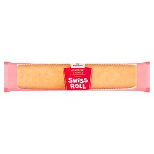 Morrisons Strawberry & Vanilla Jumbo Swiss Roll