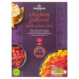 Morrisons Chicken Jalfrezi & Rice