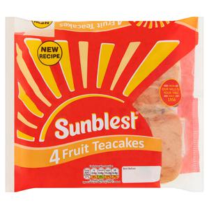 Sunblest 4 Fruit Teacakes