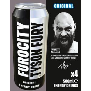 Furocity Original 4 x 500 ml Energy Drinks