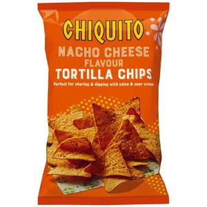 Chiquito Nacho Cheese Flavour Tortilla Chips 150g