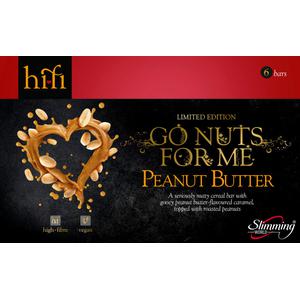 Slimming World Hifi Go Nuts For Me Peanut Butter Bars x 6 Pack