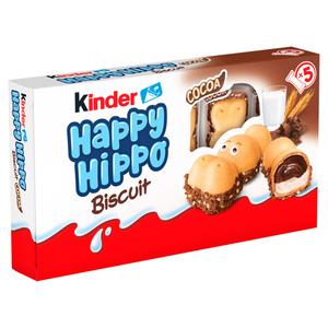 Ferrero Rocher Kinder Happy Hippo Chocolate Cream Biscuits Multipack 5 x 20.7g (103g)