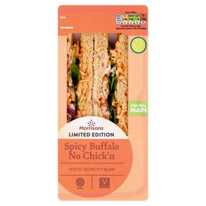 Morrisons Spicy Buffalo No Chick'n Sandwich