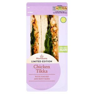 Morrisons Chicken Tikka Sandwich