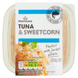 Morrisons Tuna & Sweetcorn Sandwich Filler