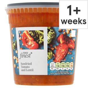 Tesco Finest Vine Sun Dried Tomato & Lentil Soup 600G