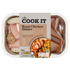 Morrisons Chicken Breast Fillets with Bacon, Stuffing & Gravy