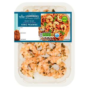 Morrisons Market St Garlic & Herb Marinated King Prawns