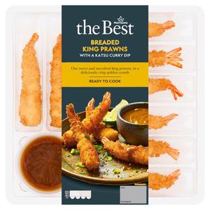 Morrisons The Best Breaded Prawns With Katsu Dip