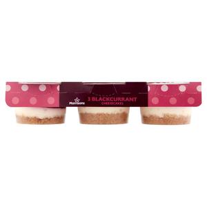 Morrisons Blackcurrant Cheesecakes