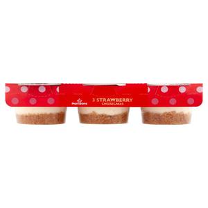 Morrisons Strawberry Cheesecakes