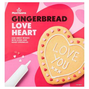 Morrisons Gingerbread Valentine Decorating Kit