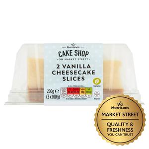 Morrisons Market Street Vanilla Cheesecake Wedges