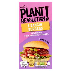 Morrisons Plant Revolution Meat Free Burgers