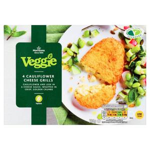 Morrisons 4 Cauliflower Cheese Grills