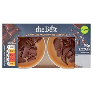 Morrisons The Best Chocolate And Caramel Twin Pot