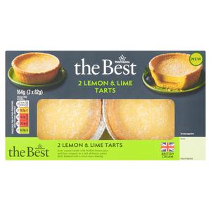 Morrisons The Best Lemon And Lime Twin Tart