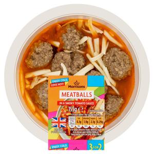 Morrisons Summer Meatballs In Tomato Sauce