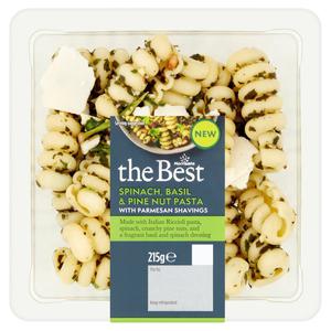 Morrisons The Best Spinach & Pinenut Pasta Salad