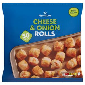 Morrisons Cheese & Onion Rolls