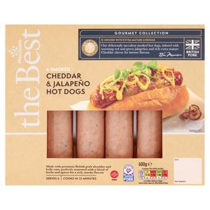 Morrisons Gourmet Collection Cheese & Jalapeno Hotdog