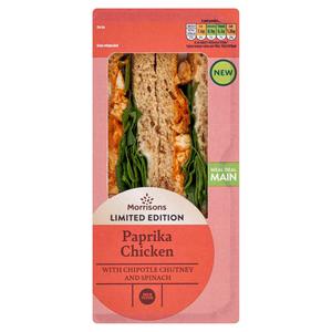 Morrisons Limited Edition Paprika Chicken Sandwich