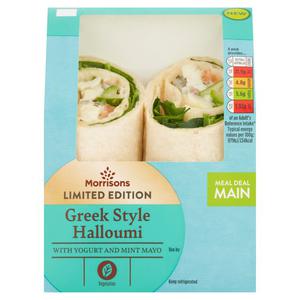 Morrisons Limited Edition Greek Halloumi Wrap