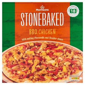 Morrisons Bbq Chicken Stonebake Pizza