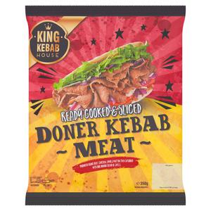 KING KEBAB HOUSE Doner Kebab Meat 350g