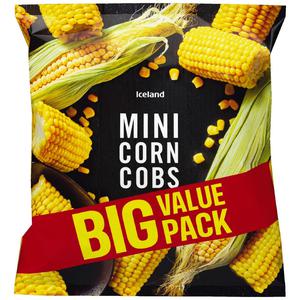 Iceland Mini Corn Cobs 1kg