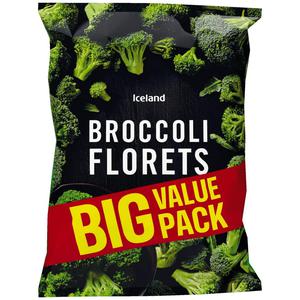 Iceland Broccoli Florets 1kg