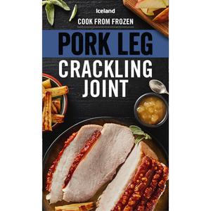 Iceland Pork Leg Crackling Joint 500g