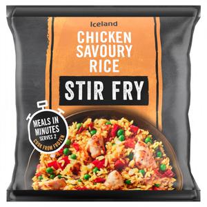 Iceland Chicken Savoury Rice Stir Fry 750g