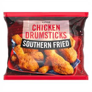 Iceland Southern Fried Chicken Drumsticks 600g