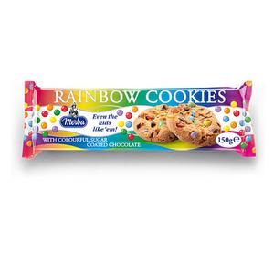 Merba Rainbow Cookies 150g