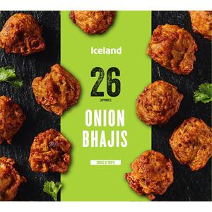 Iceland 26 (APPROX.) Onion Bhajis 390g