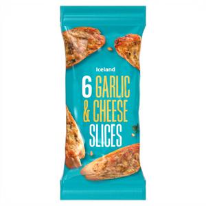 Iceland 6 Garlic & Cheese Slices 200g