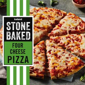 Iceland Stone Baked Four Cheese Pizza 360g