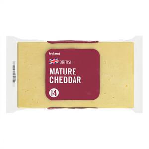 Iceland British Mature Cheddar 450g