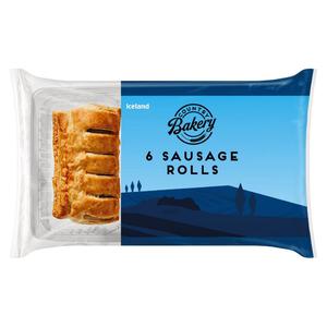 Iceland 6 Sausage Rolls 360g