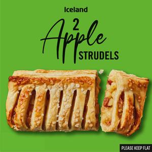 Iceland 2 Apple Strudels 600g